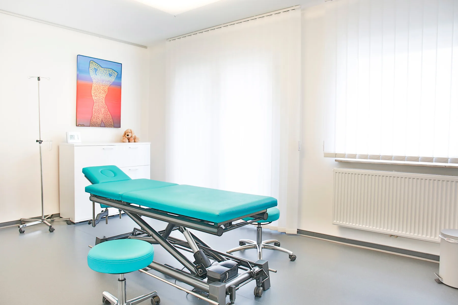 Weitere Ansicht von Behandlungszimmer 1 der Naturheilpraxis Lörcher